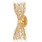 Бра золотое в виде кораллов Coral Decor варинант исполнения - 2 | Loft Concept в Екатеринбурге