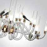 Люстра с декоративными птицами Ganthea D 93 см варинант исполнения - 3 | Loft Concept в Екатеринбурге