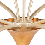 Люстра с плафонами в виде цветов Golden Bird of Paradise варинант исполнения - 2 | Loft Concept в Екатеринбурге