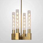 Люстра CANELLE Pendant lamp 4 Modern Brass варинант исполнения - 2 | Loft Concept в Екатеринбурге