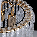 Люстра с подвесными рифлеными стеклянными трубками Nembus варинант исполнения - 19 | Loft Concept в Екатеринбурге