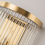 Бра с золотистым основанием и прозрачными трубками Nembus варинант исполнения - 2 | Loft Concept в Екатеринбурге