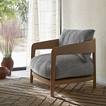 Кресло с каркасом из массива ясеня Deniaud Ash Grey Armchair варинант исполнения - 13 | Loft Concept в Екатеринбурге