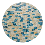 Столик с инкрустацией с перламутровым узором Rona варинант исполнения - 2 | Loft Concept в Екатеринбурге