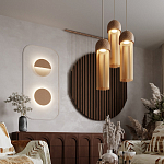 Бра круглое натуральная Пробка Natural Cork варинант исполнения - 5 | Loft Concept в Екатеринбурге