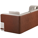 Трехместный диван Richmond с кожаной отделкой варинант исполнения - 4 | Loft Concept в Екатеринбурге