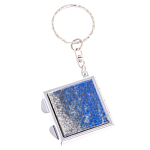 Зеркало брелок складное двухстороннее из натурального камня Лазурит Stone Mirrors варинант исполнения - 5 | Loft Concept в Екатеринбурге