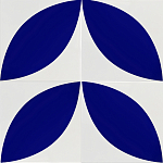 Дизайнерская плитка с узором Лепесток варинант исполнения - 2 | Loft Concept в Екатеринбурге