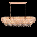 Люстра овальная с каскадом из прозрачного хрусталя Constant Sparks варинант исполнения - 2 | Loft Concept в Екатеринбурге