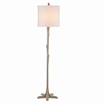 Торшер с каркасом в форме дерева Gray Fake Tree варинант исполнения - 1 | Loft Concept в Екатеринбурге