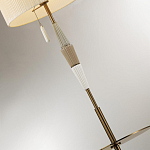 Торшер с полкой и декором из керамики Sardeg варинант исполнения - 3 | Loft Concept в Екатеринбурге