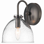 Бра с куполообразным прозрачным плафоном Glass Dome with Seeds варинант исполнения - 2 | Loft Concept в Екатеринбурге