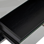 Тумбочка зеркальная с ящиком Mirror Chrome Cabinet варинант исполнения - 5 | Loft Concept в Екатеринбурге