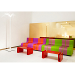 Дизайнерское кресло зеленое Poltronova Sofo Verosa Green Pink Armchair варинант исполнения - 18 | Loft Concept в Екатеринбурге