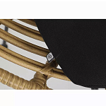 Стул круглый с ротанговым плетением Round Wicker Stool варинант исполнения - 6 | Loft Concept в Екатеринбурге