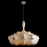 Подвесной светильник с белым фигурным абажуром и мягкими волнистыми краями Cloud Motion  варинант исполнения - 18 | Loft Concept в Екатеринбурге