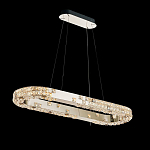 Люстра овальная с мозаичным хрустальным оформлением Sparks of Crystal варинант исполнения - 1 | Loft Concept в Екатеринбурге