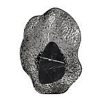 Бра с волнообразным стеклянным плафоном и вставкой из мрамора Liquid Stone варинант исполнения - 11 | Loft Concept в Екатеринбурге