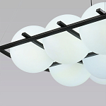 Люстра подвесная с 9-ю плафонами в форме шара Yarvi варинант исполнения - 3 | Loft Concept в Екатеринбурге