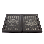 Подарочные нарды из натурального камня с гравировкой Backgammon from Stone варинант исполнения - 3 | Loft Concept в Екатеринбурге