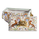 Шкатулка с фигуркой льва на крышке Eden Garden варинант исполнения - 2 | Loft Concept в Екатеринбурге