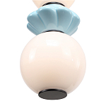 Подвесной светильник фигурный с керамическими элементами 24W LED Fragrant Light варинант исполнения - 5 | Loft Concept в Екатеринбурге