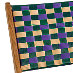 Кресло низкое из массива тика Barbados варинант исполнения - 4 | Loft Concept в Екатеринбурге