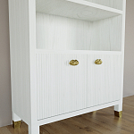 Книжный Стеллаж Elsa Dreams White с задней стенкой варинант исполнения - 1 | Loft Concept в Екатеринбурге