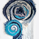 Текстильный Арт-объект ручной работы Galaxy варинант исполнения - 3 | Loft Concept в Екатеринбурге