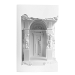 Встраиваемый в стену гипсовый светильник под покраску с колоннами и арками в античном стиле Antiquity Athena варинант исполнения - 8 | Loft Concept в Екатеринбурге