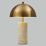 Настольная Лампа Lorenza Brass Beige stone варинант исполнения - 1 | Loft Concept в Екатеринбурге