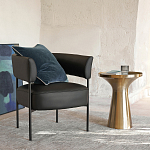 Приставной столик из латуни Grant Brass Side Table варинант исполнения - 5 | Loft Concept в Екатеринбурге