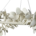 Люстра White Bionic Petals Flo Ring Chandelier варинант исполнения - 3 | Loft Concept в Екатеринбурге