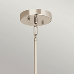 Подвесной светильник с рифленым стеклянным плафоном в форме шара Kichler варинант исполнения - 8 | Loft Concept в Екатеринбурге