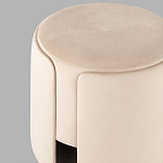 Пуф Alice Poof Beige Бежевый велюр варинант исполнения - 3 | Loft Concept в Екатеринбурге