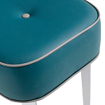 Квадратный мягкий пуф на белых ножках Winton Pouf Square варинант исполнения - 14 | Loft Concept в Екатеринбурге