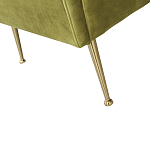 Кресло велюровое оливковое с подушкой Relaxation Soft варинант исполнения - 4 | Loft Concept в Екатеринбурге