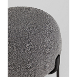 Пуф Флик ткань букле тёмно-серый варинант исполнения - 3 | Loft Concept в Екатеринбурге