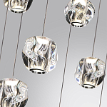 Люстра каскадня с 27-ю прозрачными шарообразными подвесами Bubbles Bocci варинант исполнения - 6 | Loft Concept в Екатеринбурге