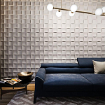 Гипсовая 3D Панель M-34 варинант исполнения - 2 | Loft Concept в Екатеринбурге