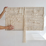 Панно гобелен из шерсти  wall panel Misty Morning варинант исполнения - 2 | Loft Concept в Екатеринбурге