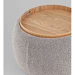 Пуф-трансформер Люкке с крышкой серый варинант исполнения - 4 | Loft Concept в Екатеринбурге