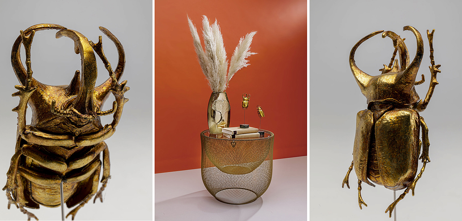 Статуэтка Golden Beetle on standing III - Loft-Concept в Екатеринбурге