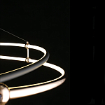 Люстра подвесная светодиодная Dаiana круглая варинант исполнения - 4 | Loft Concept в Екатеринбурге