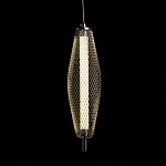 Люстра круглая каскадня с 5-ю плафонами из металлической сетки Mesh Lampshade Lighting варинант исполнения - 5 | Loft Concept в Екатеринбурге