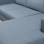 Мебельная ткань Шенилл голубой цвет 142 см T4-49 варинант исполнения - 8 | Loft Concept в Екатеринбурге