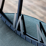 Часы настенные зеркальные с серебряным металлическим циферблатом Mirror Tower Clock варинант исполнения - 4 | Loft Concept в Екатеринбурге