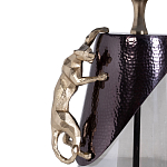 Настольная лампа с декором в виде ягуара Golden Jaguar варинант исполнения - 1 | Loft Concept в Екатеринбурге