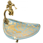 Блюдо фарфоровое Симфония ангела Pularia варинант исполнения - 1 | Loft Concept в Екатеринбурге