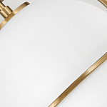 Потолочный светильник с плафоном в форме белого матового шара Hinkley варинант исполнения - 18 | Loft Concept в Екатеринбурге